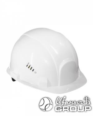 Белая каска