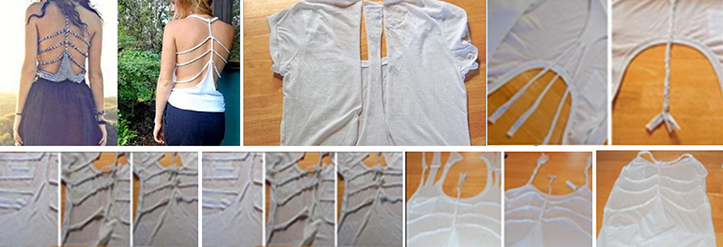 6 идей превращения старой футболки в стильные вещи