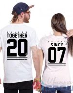 парные футболки с фамилиями и номерами