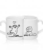 парные кружки с логотипом