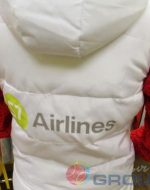 нанесение логотипа на дутые жилеты
