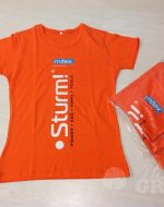 печать на футболке с лого