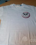 печать на футболке с лого