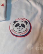 печать на футболке с лого
