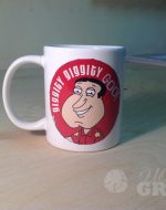 печать лого на кружке