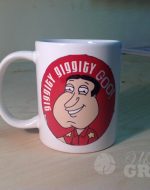 печать лого на кружке