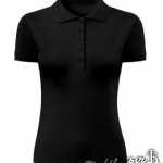 Черное поло женское