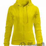 Желтая толстовка женская
