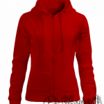 Красная толстовка женская