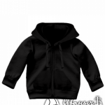 Черная толстовка детская