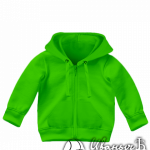 Зеленая толстовка детская