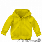 Желтая толстовка детская