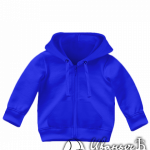 Синяя толстовка детская