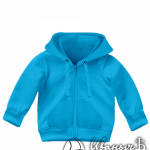 Голубая толстовка детская