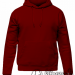 Бордовое худи стандарт