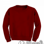 Бордовый свитшот детский