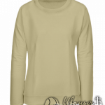 Бежевый свитшот женский