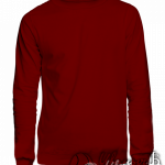 Бордовый свитшот премиум