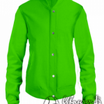 Зеленый бомбер женский