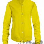 Желтый бомбер женский