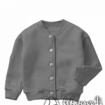 Серый бомбер детский