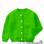Зеленый бомбер детский