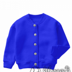 Синий бомбер детский