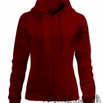 Бордовая толстовка женская
