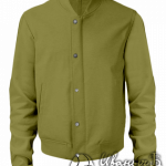 Оливковый бомбер мужской