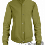 Оливковый бомбер женский