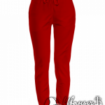 Красные штаны женские