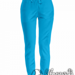 Голубые штаны женские