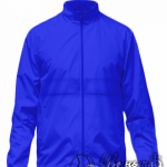 Синяя ветровка промо