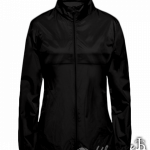 Черная ветровка женская