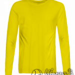 Желтый лонгслив премиум