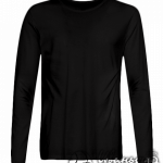 Черный лонгслив премиум