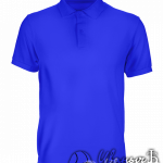 Синее поло промо