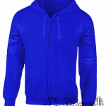 Синяя толстовка с капюшоном