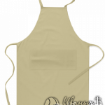 Бежевый фартук