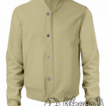 Бежевый бомбер премиум