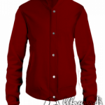 Бордовый бомбер женский