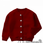 Бордовый бомбер детский