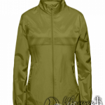 Оливковая ветровка женская