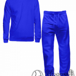 Синий костюм мужской