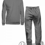 Серый костюм мужской