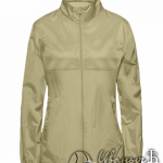 Бежевая ветровка женская