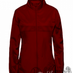 Бордовая ветровка женская