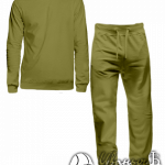 Оливковый костюм мужской