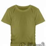 Оливковая детская футболка