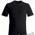 Черная мужская футболка